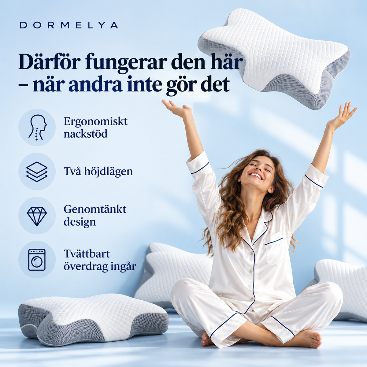 DORMELYA™ – Nackkudde